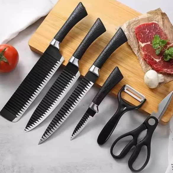 6 Pcs Premium Kitchen Knife Set